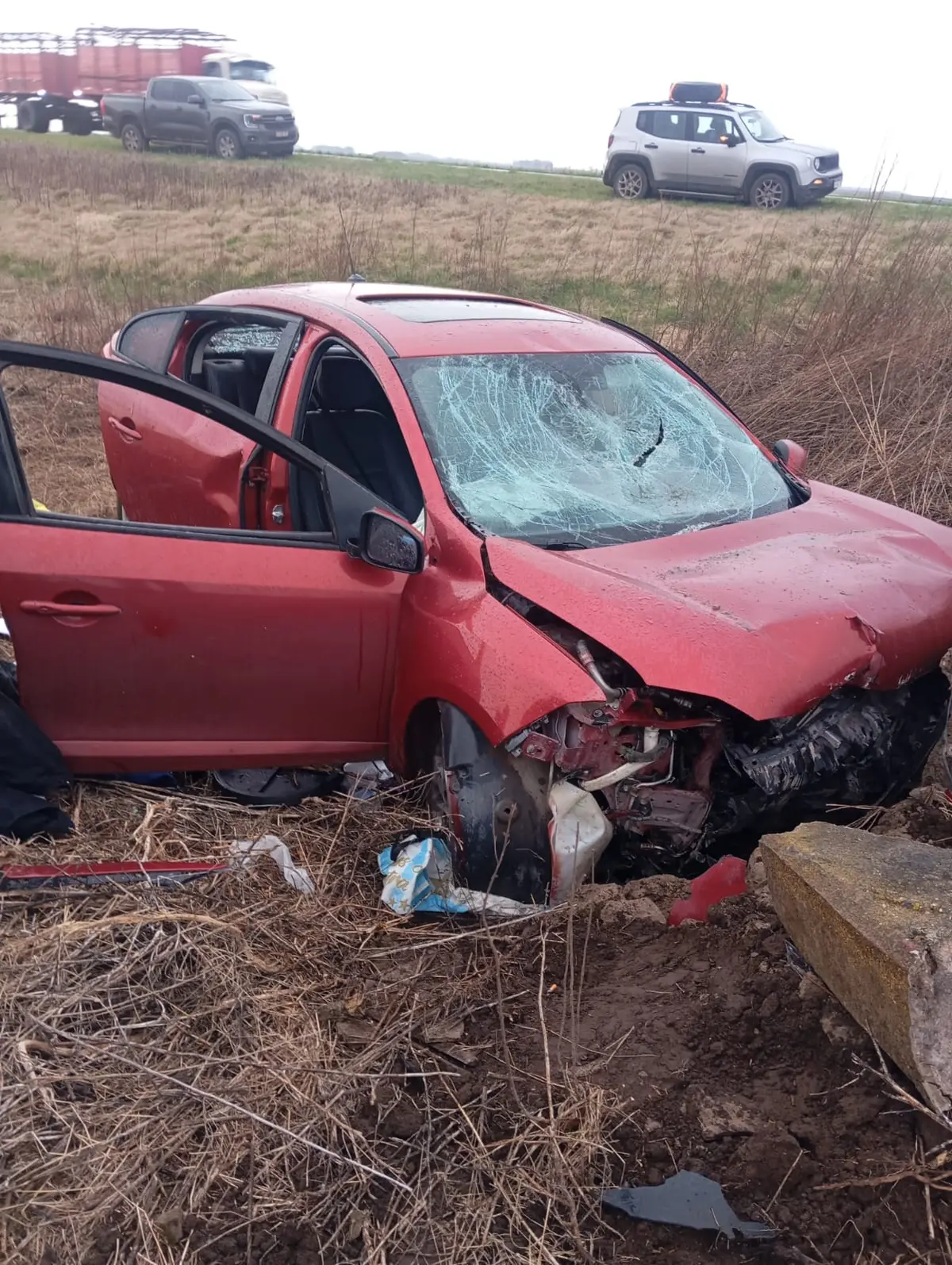 Gustavo Alunda, el camionero que volvió a salvar una vida al advertir un pedido de auxilio en la ruta