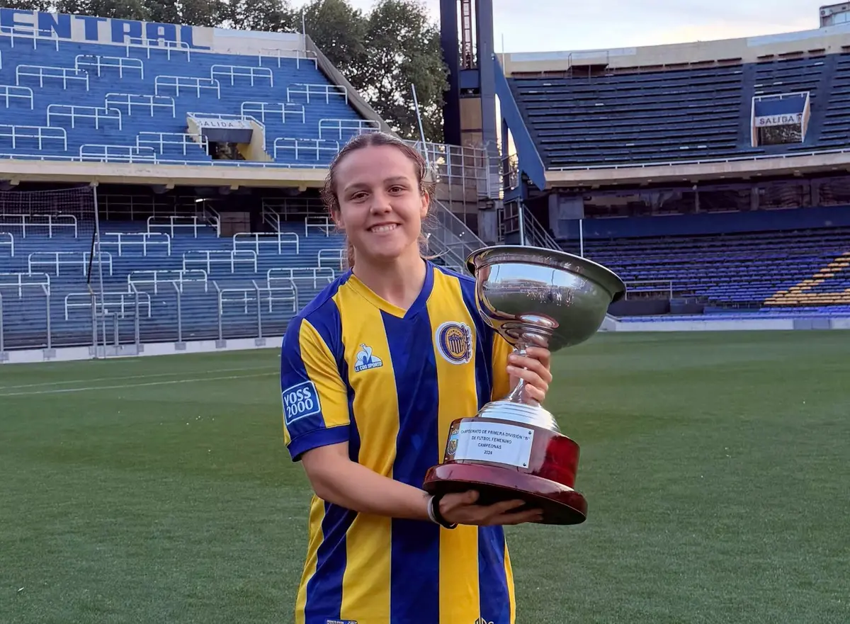 Martina Clerc, título y ascenso a Primera con Rosario Central: “Es mi segunda casa”