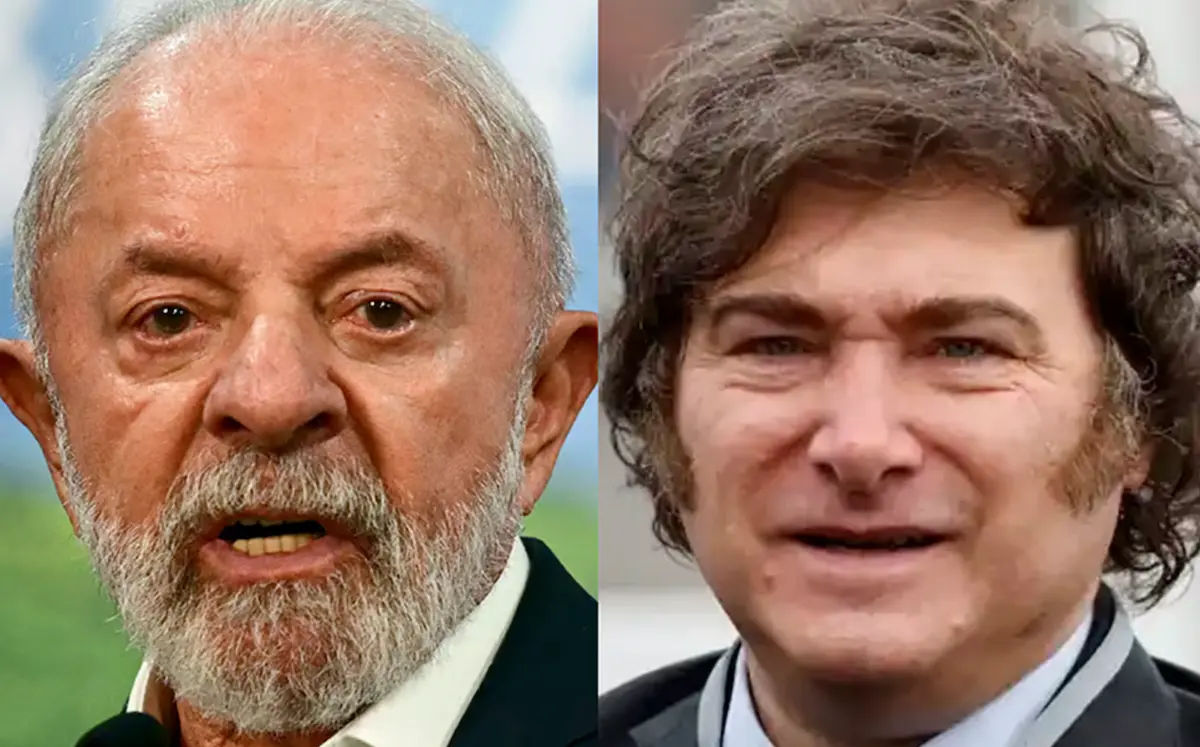Milei volvió a meterse en la campaña brasileña: cruzó a Lula a nueve días del balotaje con Flavio Bolsonaro