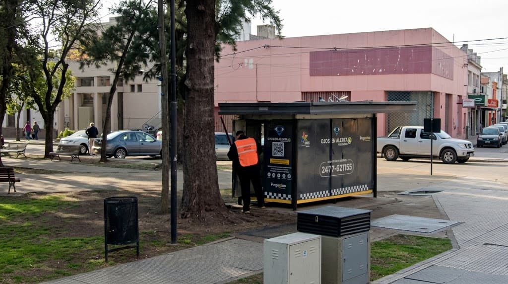 Pergamino busca instalar puestos de control y reforzar la seguridad en plazas y parques