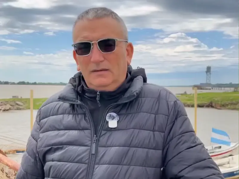 Ramallo: Javier Velázquez relató cómo fue el rescate en el río Paraná y agradeció a quienes lo auxiliaron
