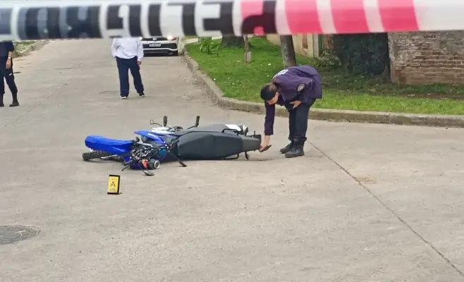 Zárate: murió un motociclista de unos 40 años en un accidente en Villa Angus