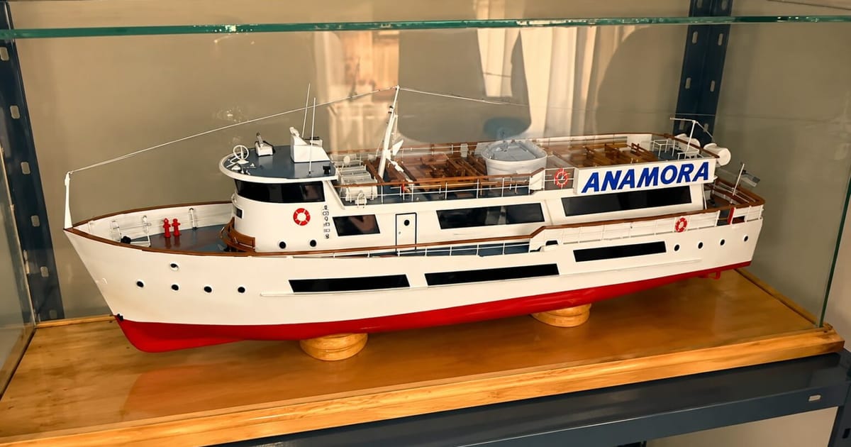 San Antonio de Areco: Hernán Zotto, el artesano que construye barcos a escala